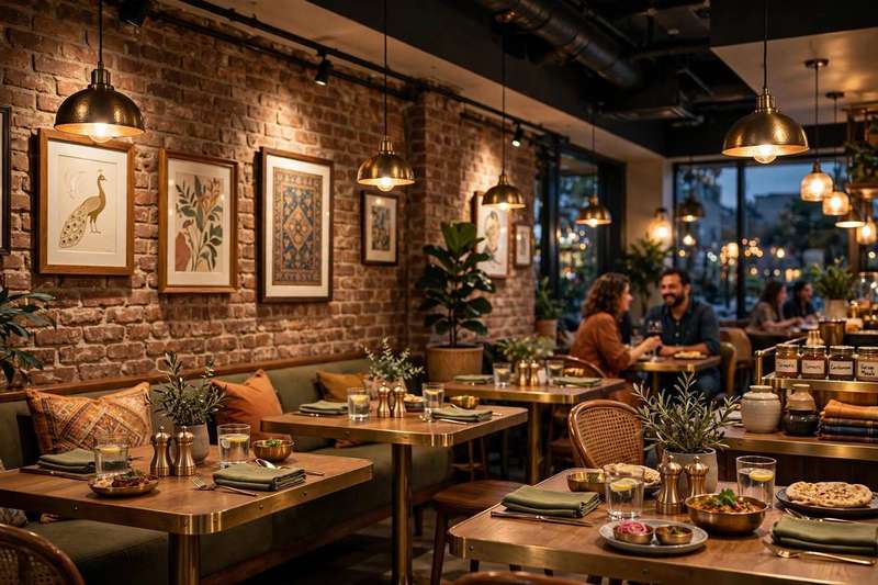 A local restaurant interior