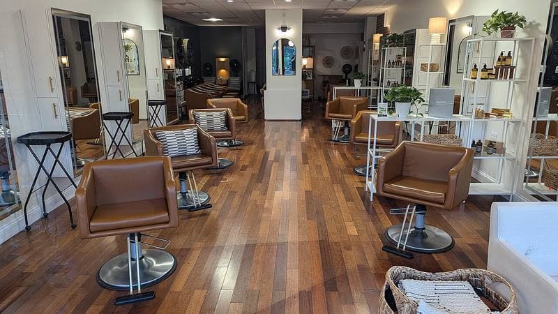 Inside a local salon running on LocalBoost